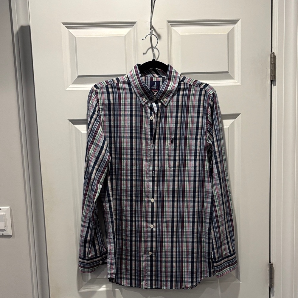 johnnie-O Multicolor Plaid Button-Down Shirt
